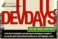 stackoverflow devdays