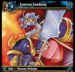 Leeroy Jenkins leaps into action