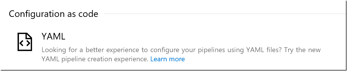 Configure Azure Pipelines with YAML