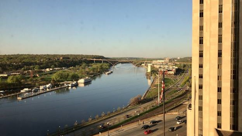 View of the Mississippi River at NDC