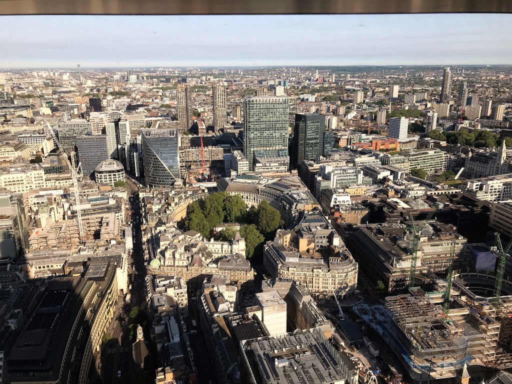 View from the Duck and Waffle